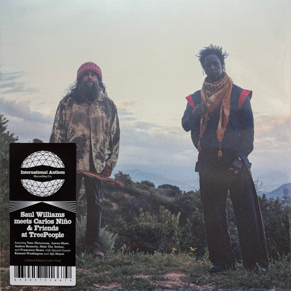 Saul Williams, Carlos Niño & Friends* : Saul Williams Meets Carlos Niño & Friends At TreePeople (2xLP, Album, Ltd, For)