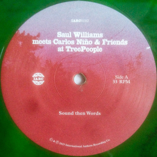 Saul Williams, Carlos Niño & Friends* : Saul Williams Meets Carlos Niño & Friends At TreePeople (2xLP, Album, Ltd, For)