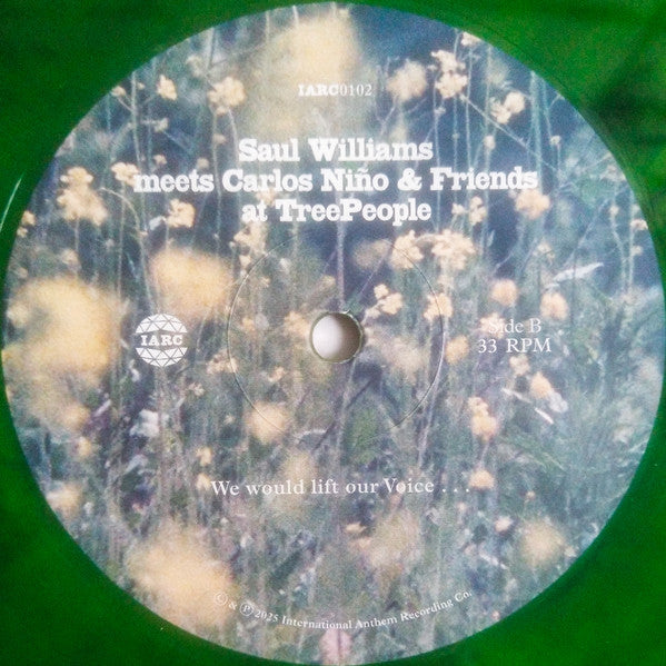 Saul Williams, Carlos Niño & Friends* : Saul Williams Meets Carlos Niño & Friends At TreePeople (2xLP, Album, Ltd, For)