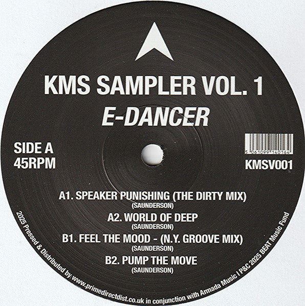 E-Dancer : KMS Sampler Vol. 1 (12", RM, Smplr)
