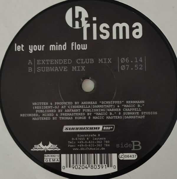 K-Risma : Let Your Mind Flow (12")