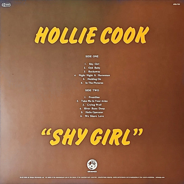 Hollie Cook : Shy Girl (LP, Album)