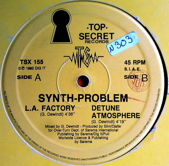 Synth Problem : L.A. Factory (12")