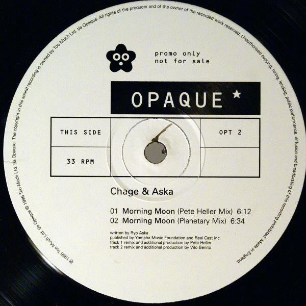 Chage & Aska : Morning Moon (12", Promo)