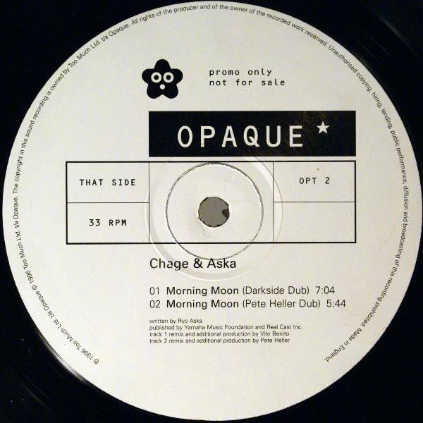 Chage & Aska : Morning Moon (12", Promo)