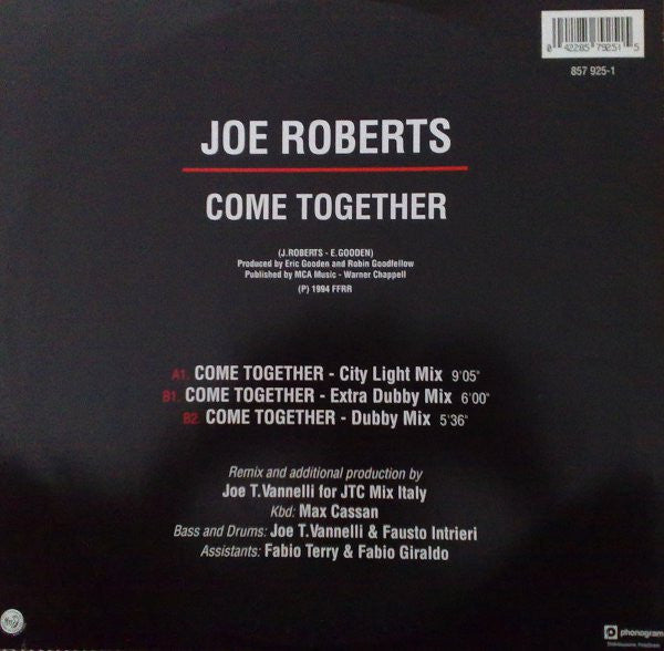 Joe Roberts : Come Together (12")