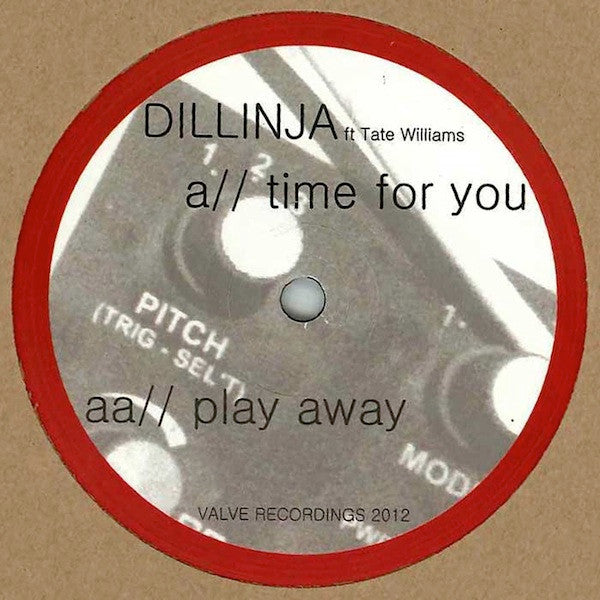 Dillinja Featuring Tate Williams (2) : Time For You / Play Away (12")