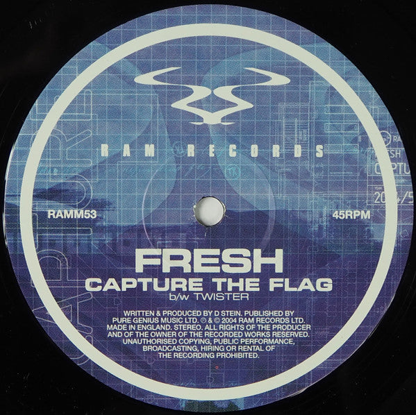 Fresh : Twister / Capture The Flag (12")