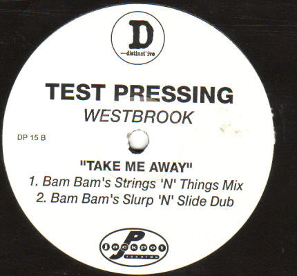 Chris Westbrook : Take Me Away (2x12", TP)