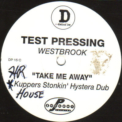 Chris Westbrook : Take Me Away (2x12", TP)