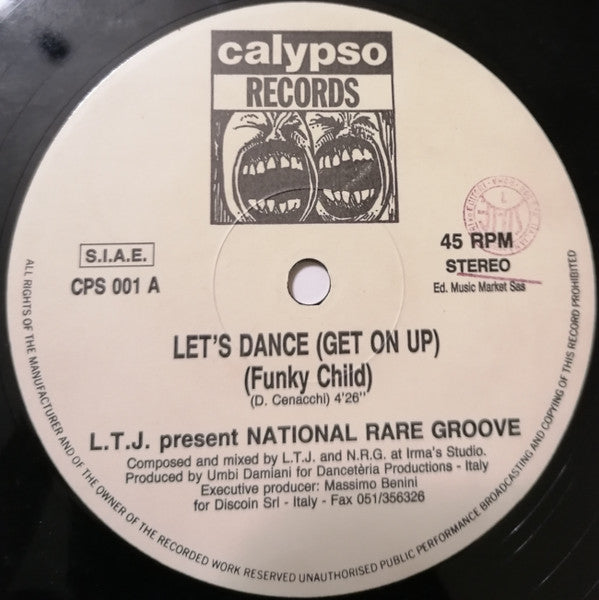 LTJ X-Perience Presents National Rare Groove : Let's Dance (Get On Up!) (12")