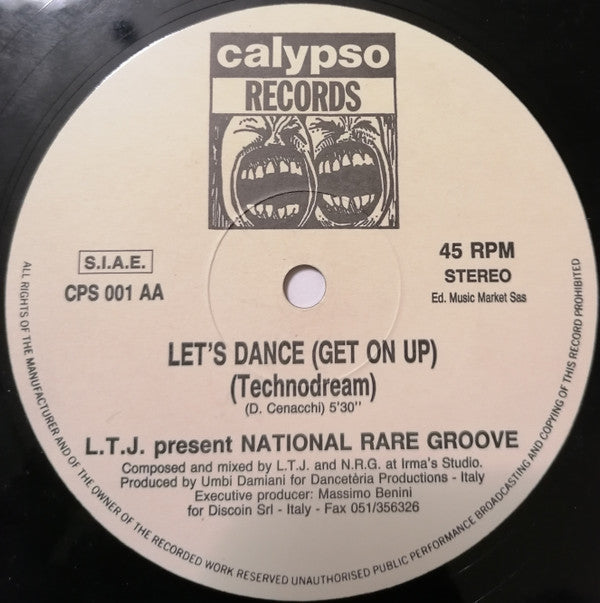 LTJ X-Perience Presents National Rare Groove : Let's Dance (Get On Up!) (12")