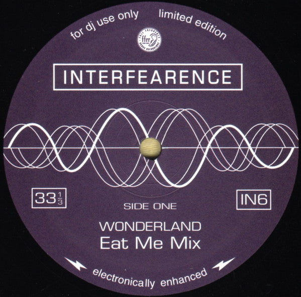 Interfearence : Wonderland (12", Ltd, Promo)