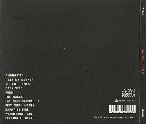 Poliça : Give You The Ghost (CD, Album)