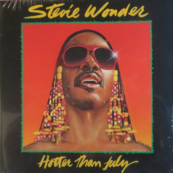 Stevie Wonder : Hotter Than July (LP, Album, RE, RM, 180)