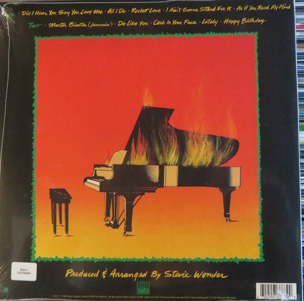 Stevie Wonder : Hotter Than July (LP, Album, RE, RM, 180)
