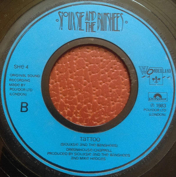 Siouxsie & The Banshees : Dear Prudence (7", Single, Blu)