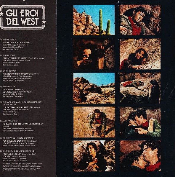 Pat Stevens Orchestra : 12 Temi Famosi Da Grandi Film Western (LP)