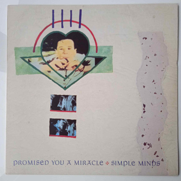 Simple Minds : Promised You A Miracle (12", Single, CBS)
