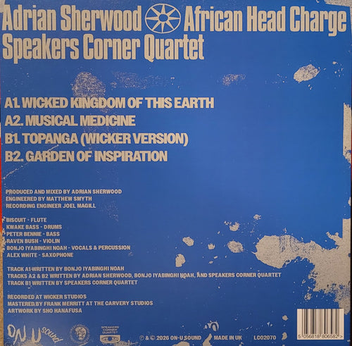 Adrian Sherwood / African Head Charge / Speakers Corner Quartet : Barbican Heights (12", EP, Ltd)