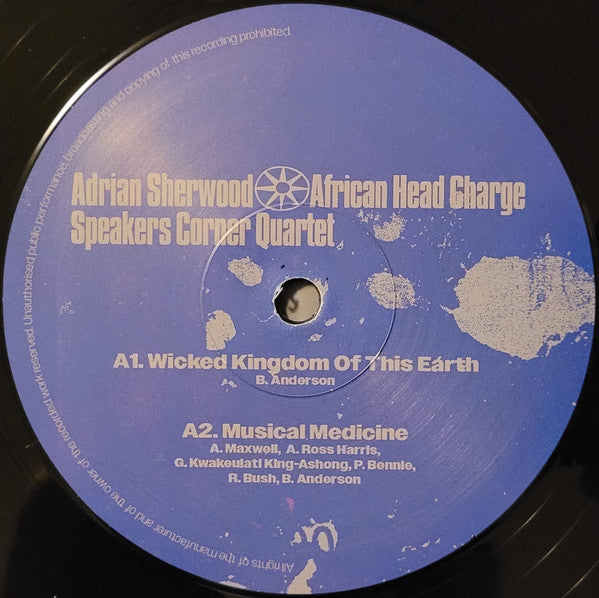 Adrian Sherwood / African Head Charge / Speakers Corner Quartet : Barbican Heights (12", EP, Ltd)