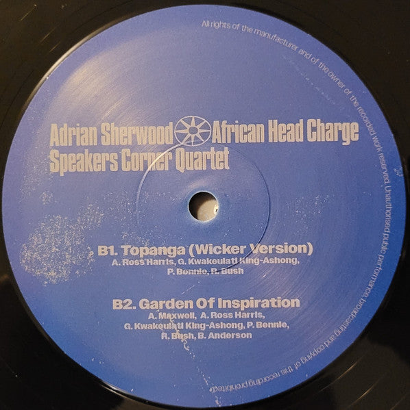 Adrian Sherwood / African Head Charge / Speakers Corner Quartet : Barbican Heights (12", EP, Ltd)