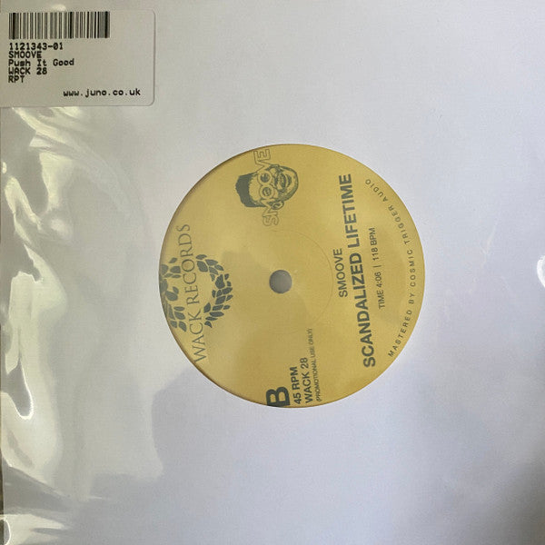 Smoove : Push It Good (7", Promo)
