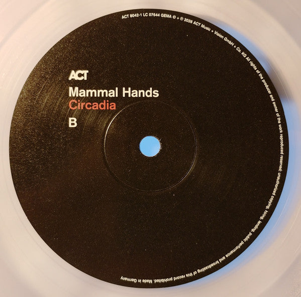 Mammal Hands : Circadia (LP, Album, Ltd, Tra)