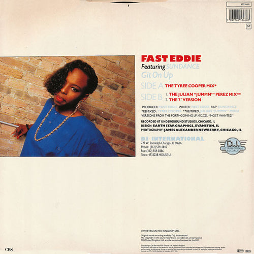 Fast Eddie* Featuring Sundance (2) : Git On Up (12")