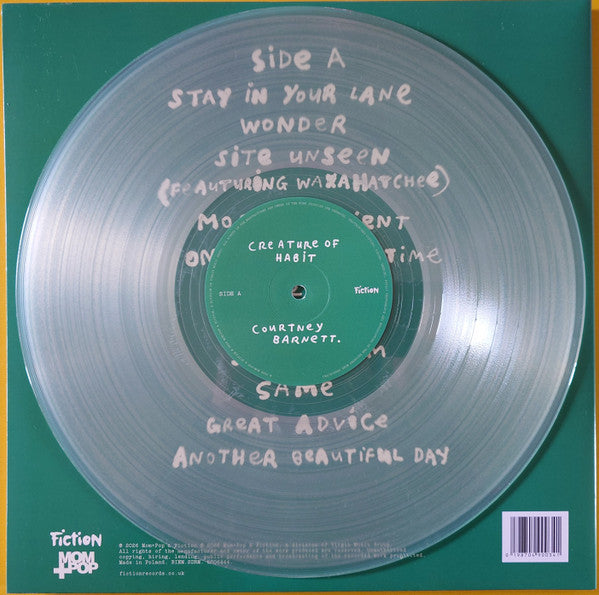 Courtney Barnett : Creature Of Habit (LP, Album, Ltd, Clo)