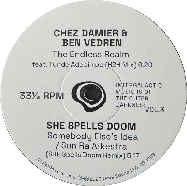 Calibre / Chez Damier & Ben Vedren / She Spells Doom : When There Is No Sun - Vol.3 (12")