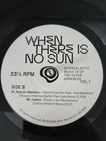 Various : When There Is No Sun - Vol. 1 (LP)