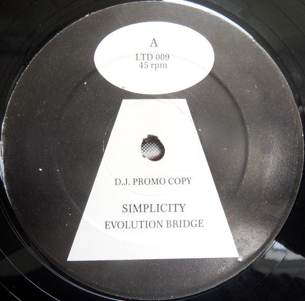 Evolution Bridge : Simplicity / Meree In Two (12", Promo)