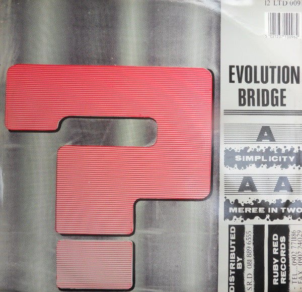 Evolution Bridge : Simplicity / Meree In Two (12", Promo)