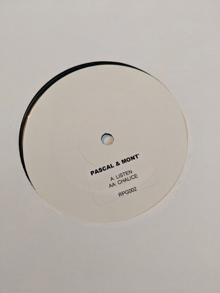 Pascal / Rude Bwoy Monty : Listen / Chalice (12", W/Lbl)