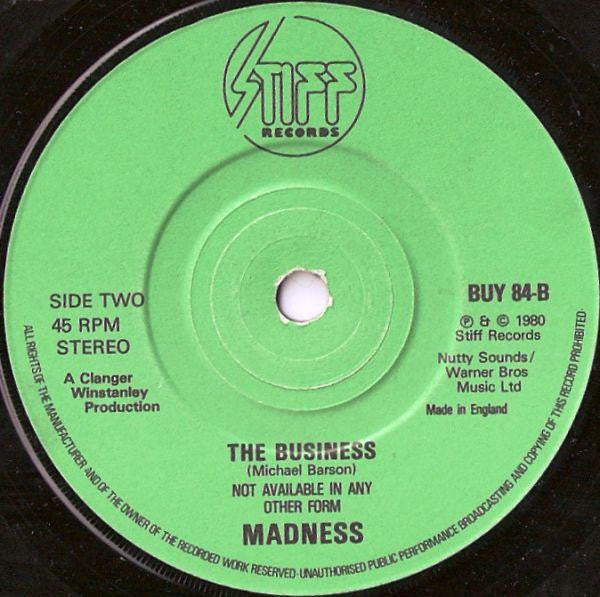 Madness : Baggy Trousers (7", Single, Gre)
