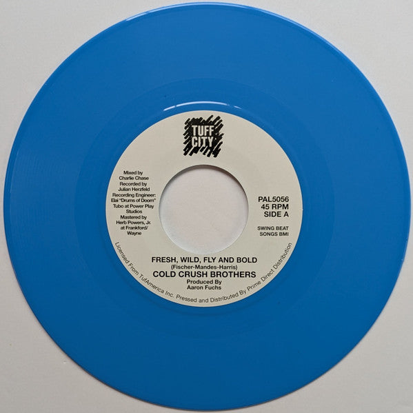Cold Crush Brothers : Fresh, Wild, Fly And Bold (7", RSD, Single, RE, S/Edition, Col)