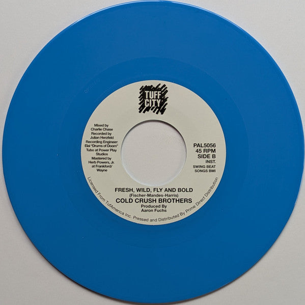 Cold Crush Brothers : Fresh, Wild, Fly And Bold (7", RSD, Single, RE, S/Edition, Col)