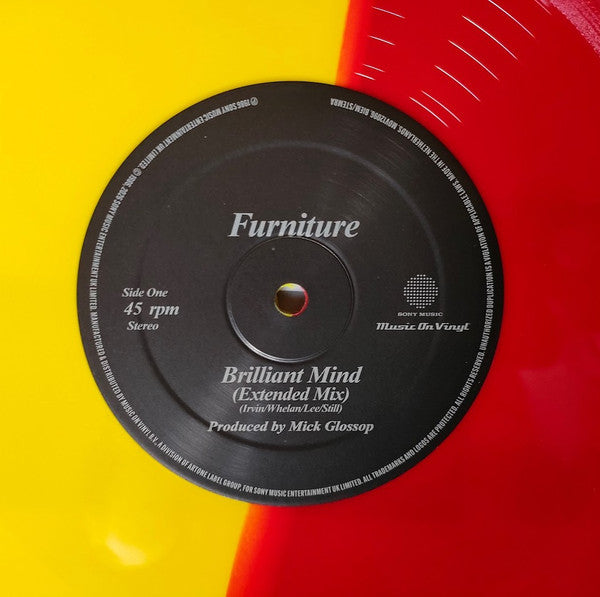 Furniture : Brilliant Mind (12", RSD, Single, Ltd, Num, Yel)