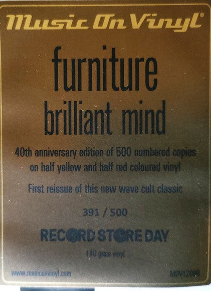 Furniture : Brilliant Mind (12", RSD, Single, Ltd, Num, Yel)
