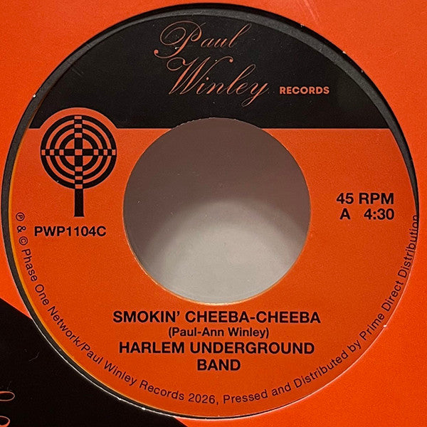 Harlem Underground Band / The Mighty Tom Cats* : Smokin' Cheeba-Cheeba / Dance Girl (7", RSD, Single, Ltd, Ora)