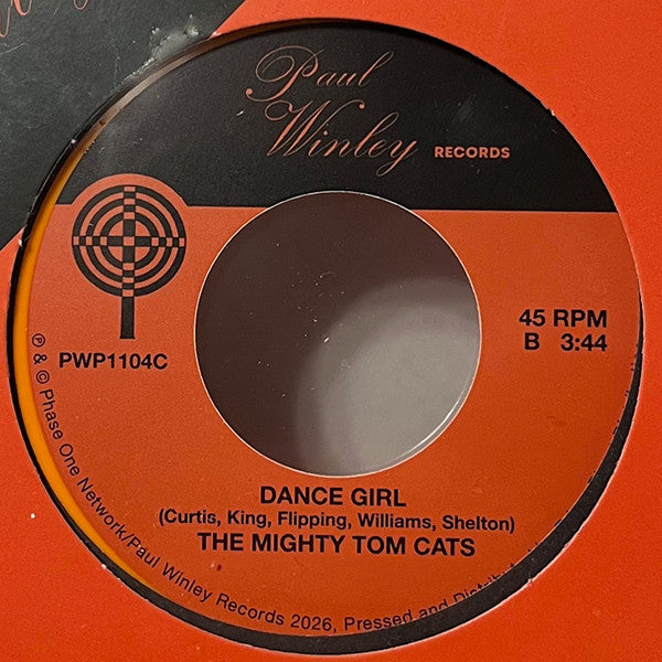 Harlem Underground Band / The Mighty Tom Cats* : Smokin' Cheeba-Cheeba / Dance Girl (7", RSD, Single, Ltd, Ora)