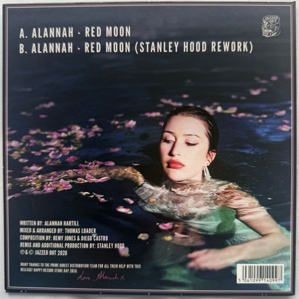 Alannah (4) : Red Moon (7", RSD, Pur)