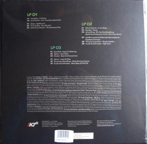 Kruder & Dorfmeister : DJ-Kicks (The Complete Mix Edition) (3x12" + Box, Comp, Mixed, RM)