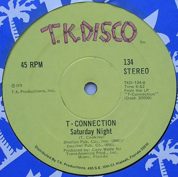 T-Connection : Saturday Night (12")