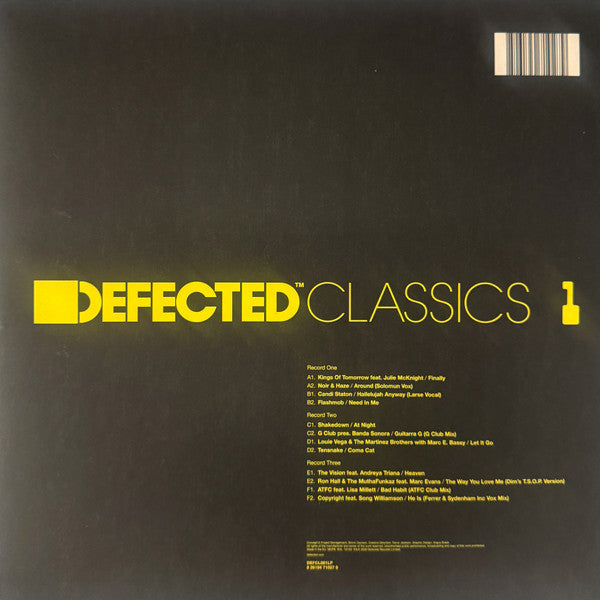 Various : Defected Classics 1 (3xLP, Comp)