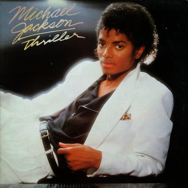 Michael Jackson : Thriller (LP, Album, RP, Whi)