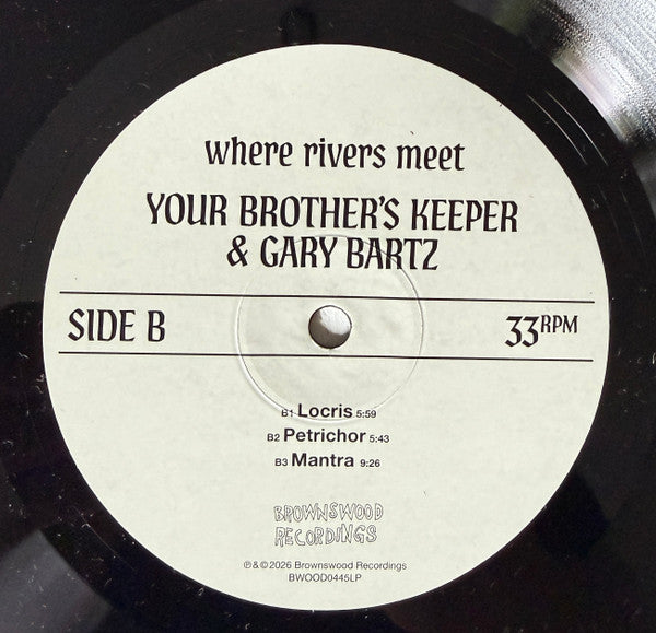 Your Brother´s Keeper & Gary Bartz : Where Rivers Meet (LP)
