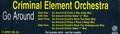 Criminal Element Orchestra : Go Around (2x12", Promo)