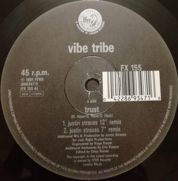 The Vibe Tribe* : Trust (12", Maxi)